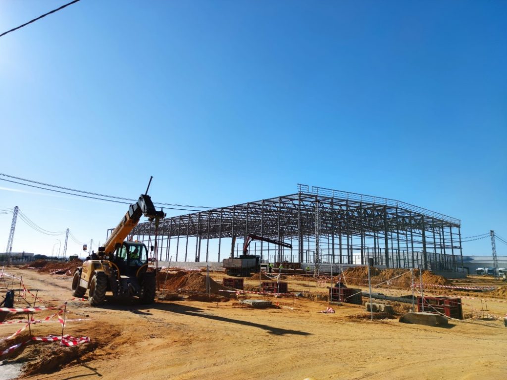 centro logístico de Mercadona en Huévar del Aljarafe